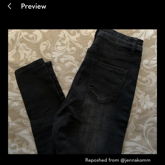 NVGTN Black Navishape High Waisted Jeans - Picture 6 of 6